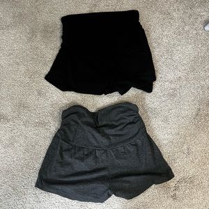 Pink Blush Maternity Shorts